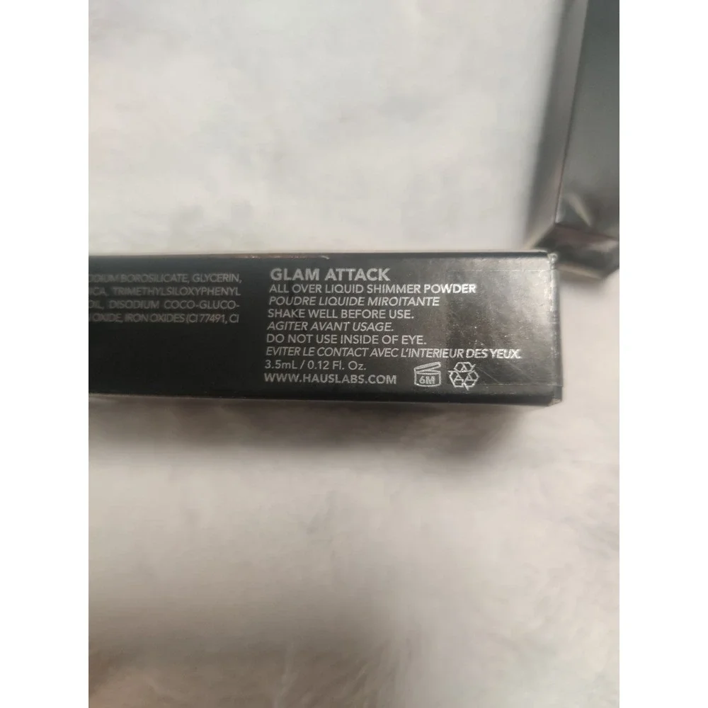 Haus Laboratories Glam Attack All Over Liquid Shimmer Powder Rye 3.5ml New Box